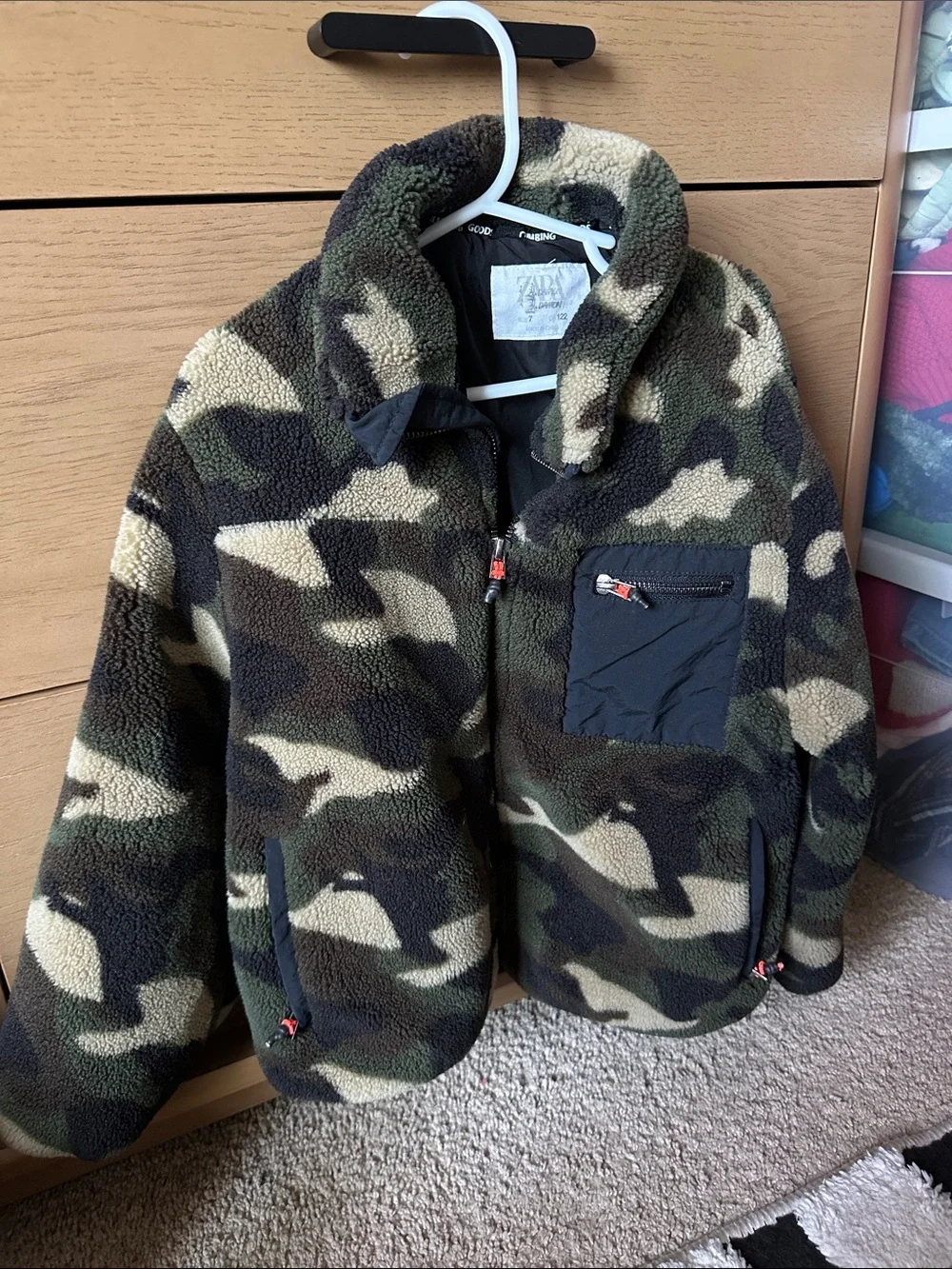 Kids' Camo Sherpa Jacket - Brand: Unbranded